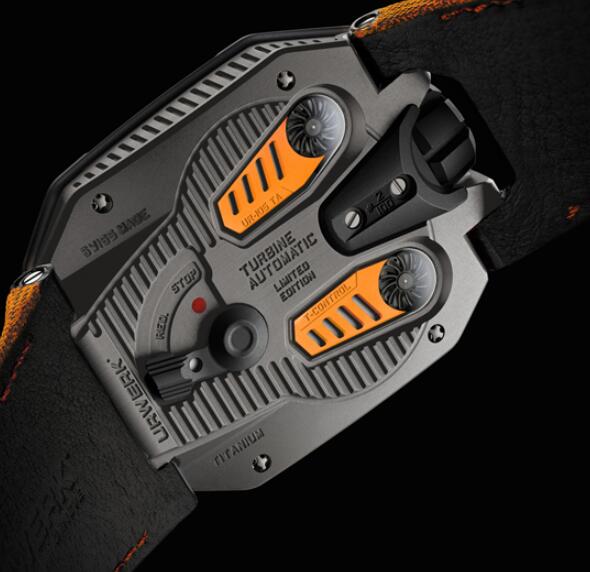 Urwerk Watch Replica 105 collection UR-105TA Black Orange